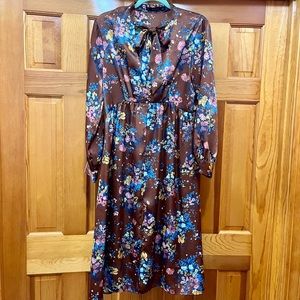 Zara Basic flowered dress